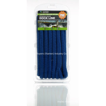 5/8"X 20′ N21c Dock Line Ropes for Dock/Anchor Applications/Nylon Rope